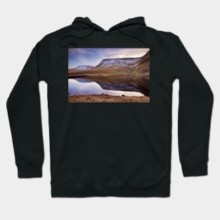 Llyn y Fan Fach with Picws Du and Fan Brycheiniog Hoodie